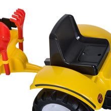 Load image into Gallery viewer, Kids Pedal Go Kart Excavator-Yellow