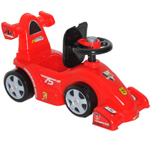 Load image into Gallery viewer, Kids Push Ride On Car W/Horn-Red