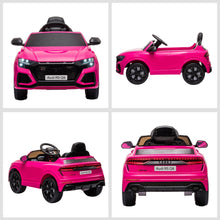 Load image into Gallery viewer, Audi RS Q8 6V Kids Electric Ride on Cars with Remote USB MP3 Bluetooth Pink