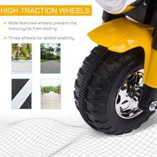 Load image into Gallery viewer, Kids 6V Electric Motorcycle Ride-On Toy Battery 18 - 36 Months Yellow