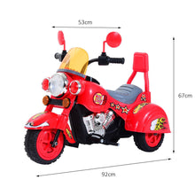 Load image into Gallery viewer, Kids Ride On Electric Motorcycle 6V-Red