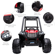 Load image into Gallery viewer, 12V Kids Electric Ride On Car Off-road - RED