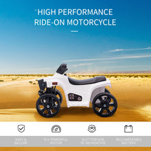 Load image into Gallery viewer, ATV 6 V Kids Ride on Cars Electric for 18-36 months White+Black