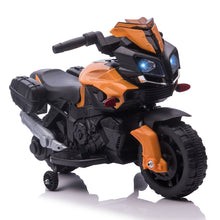 Load image into Gallery viewer, Kids 6V Electric Pedal Motorcycle Ride-On Toy Battery 18 - 48 months Orange