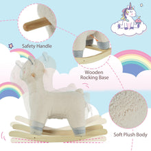 Load image into Gallery viewer, Kids Sheep Ride On with Sound Cream White