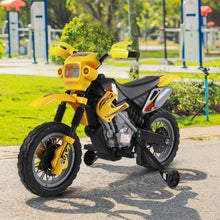 Load image into Gallery viewer, Kids Electric Ride on Motorcycle-Yellow