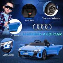 Load image into Gallery viewer, Audi Licensed Kids Electric Ride On Car 12V with Parental Remote Control