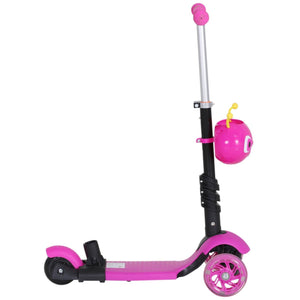 5-in-1 Kids Kick Scooter W/Removable Seat-Pink