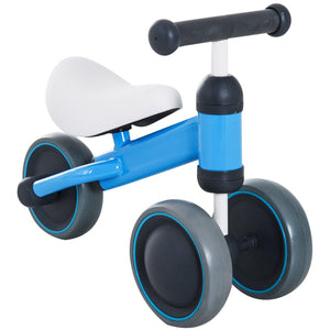 Toddler Plastic No-Pedal Walking Balance Bike Blue