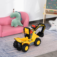 Load image into Gallery viewer, Kids 4-in-1 Ride On Truck Yellow/Black

