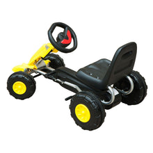 Load image into Gallery viewer, Pedal Go Kart-Yellow/Black
