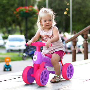 Toddler Training Walker Balance Bike Purple