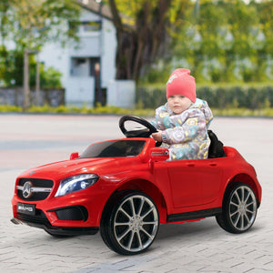 Kids Ride On Car 6V Licensed Mercedes Benz-Red