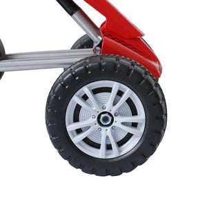 Kids Pedal Go-Kart, 80Lx49Wx50H cm-Black/Red