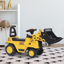Load image into Gallery viewer, Ride-On Bulldozer Digger Tractor Pulling Cart Pretend Play Construction Truck
