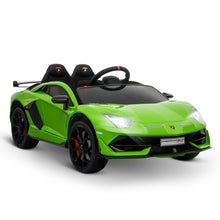 Load image into Gallery viewer, Lamborghini SVJ 12V Electric Ride on Car - Green
