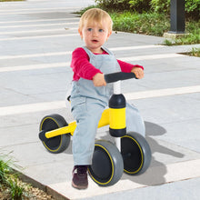 Load image into Gallery viewer, Toddler Plastic No-Pedal Walking Balance Bike Yellow
