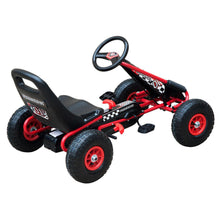 Load image into Gallery viewer, Pedal Go Kart W/EVA Wheels-Red/Black
