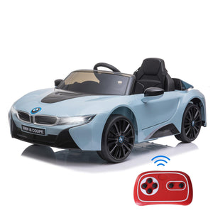 Kids 6V Battery Licensed BMW Ride On Car Blue